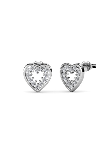 Her Jewellery Oh Love Earrings -  Made with premium grade crystals from Austria HE210AC31XMYSG_1