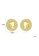 SUNRAIS gold High quality Silver S925 gold round earrings A55E9ACEEBF918GS_4