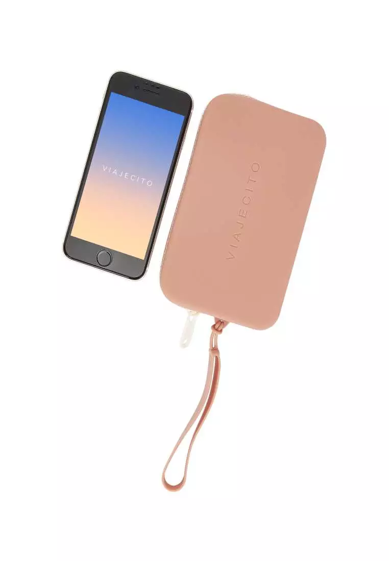 Compact Travel Pouch Mini - Smoke Pink