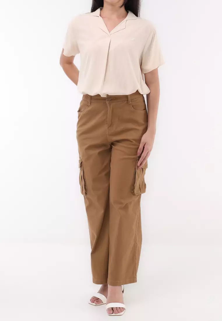 Colored Cargo Pants Ladies