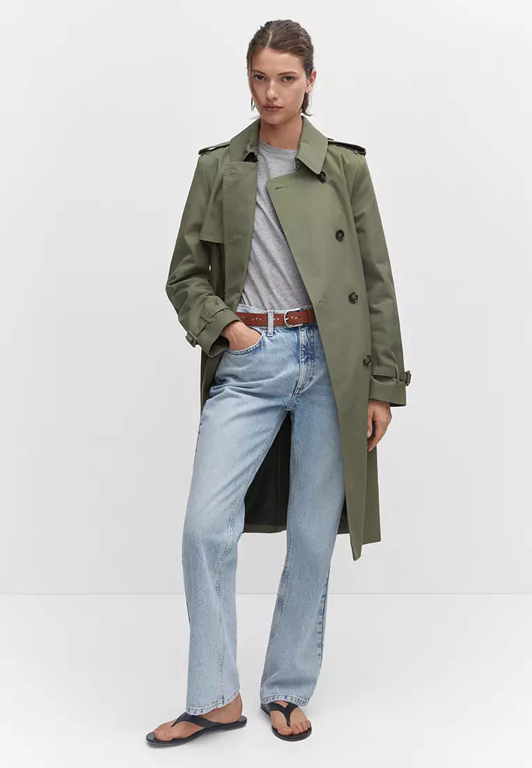 Trenchcoat mango deals