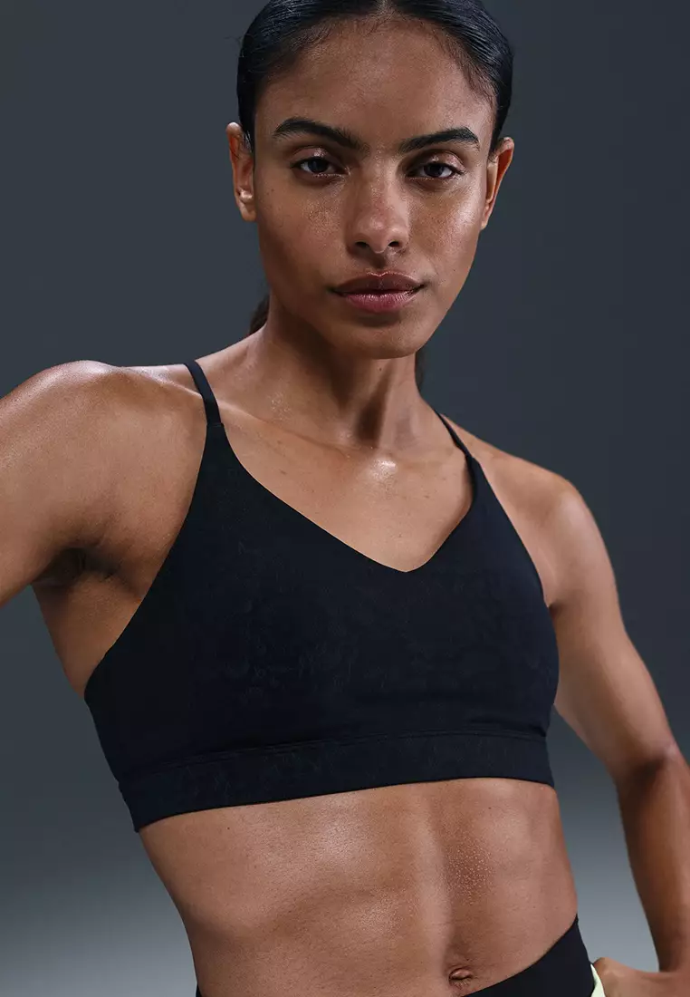 Indy Light Support Padded Floral Sports Bra