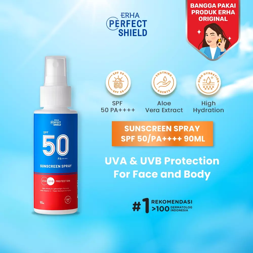 ERHA Perfect Shield Sunscreen Spray 90ml