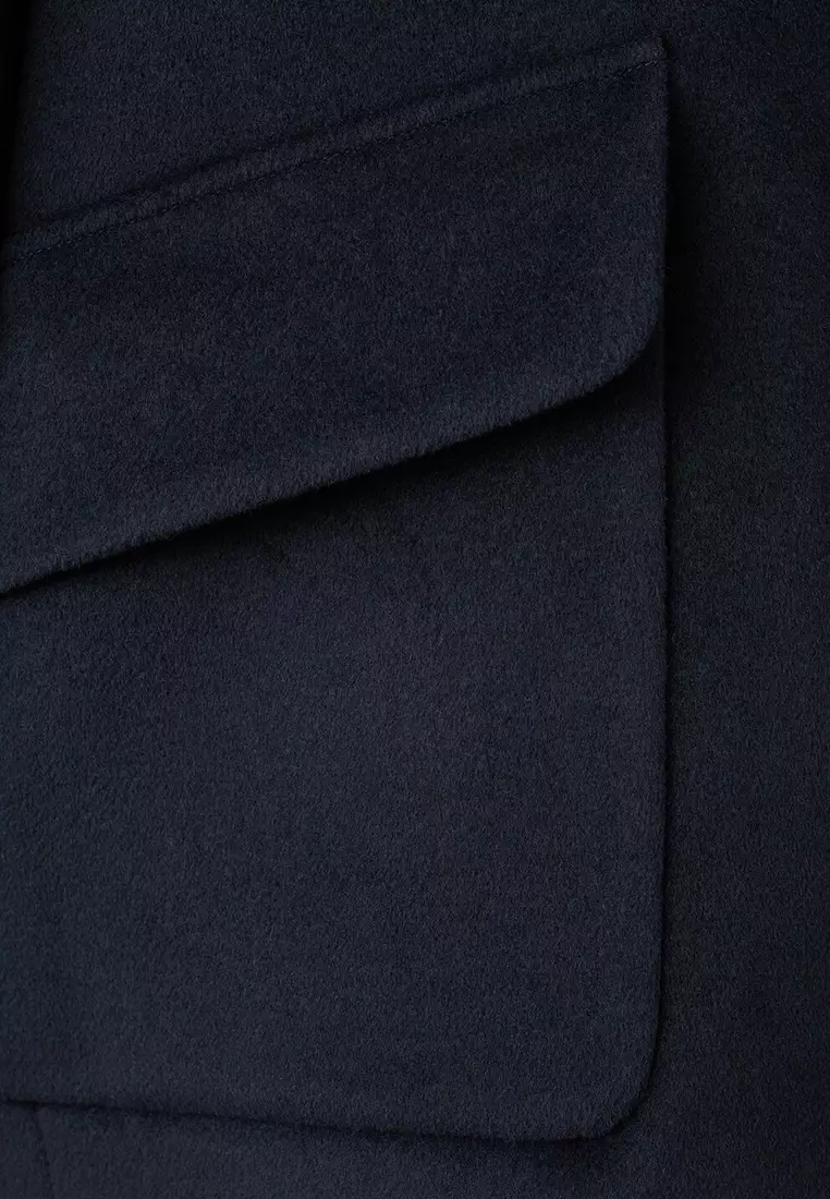 Funnel-Neck Coat