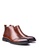 Twenty Eight Shoes brown VANSA Stylish Leather Elastic Boots  VSM-B6331 B1962SH48E6103GS_2