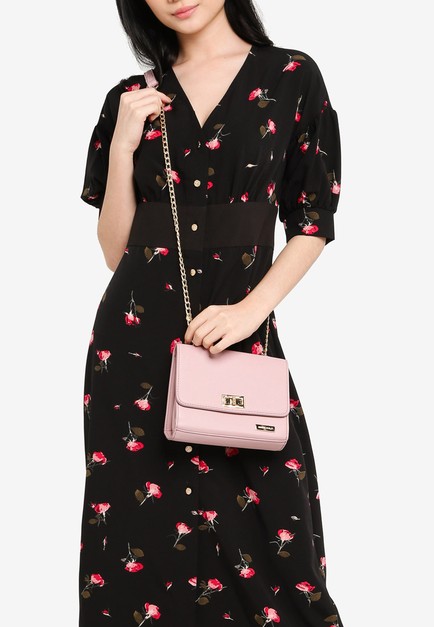 Jual Swiss Polo Twist Lock Crossbody Bag Original | ZALORA Indonesia ®