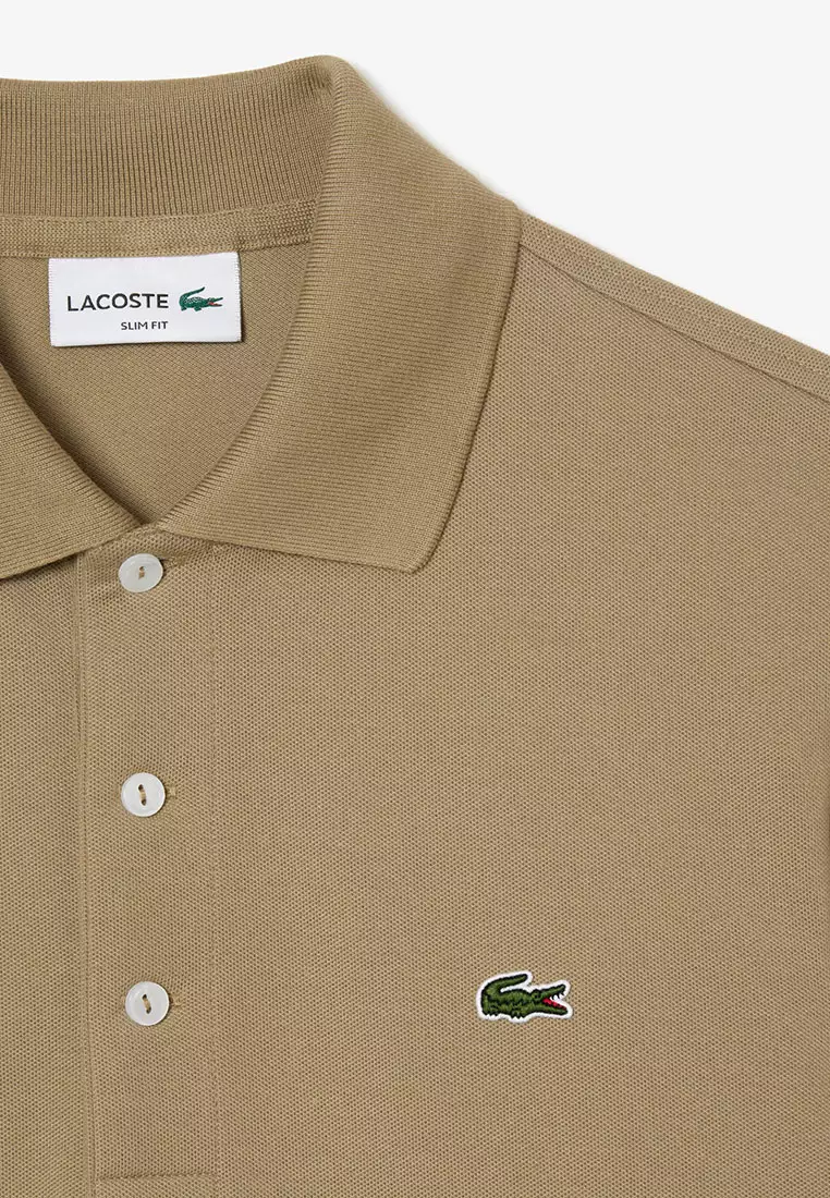 Slim Fit Stretch Piqué Polo Shirt