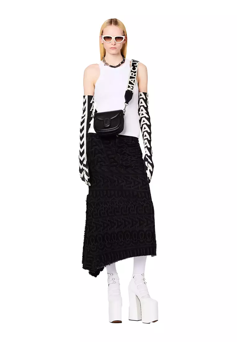 The J Marc Small Saddle Bag Black 2S3HMS003H03