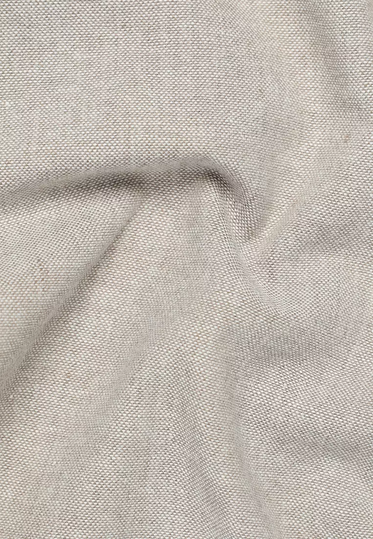 Jobb Ontario Kemeja Pria Lengan Pendek Regular Fit Light Khaki