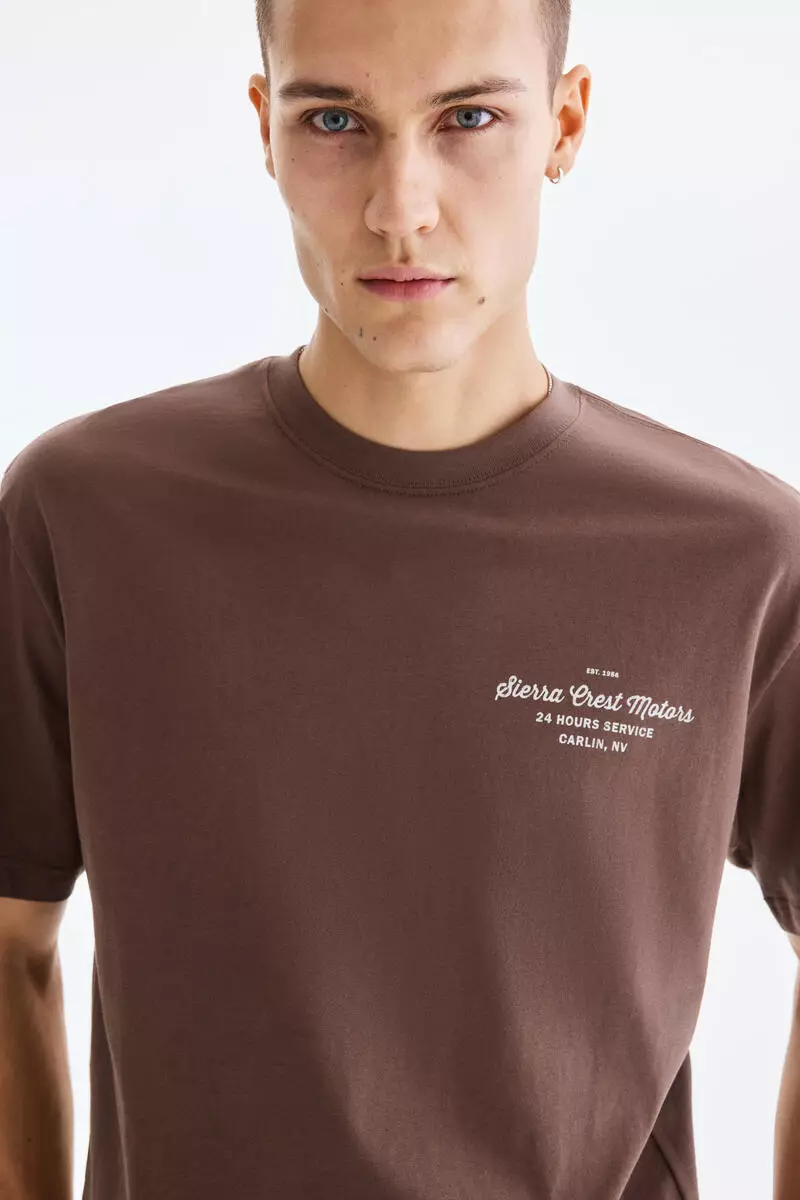 Loose Fit Printed T-shirt