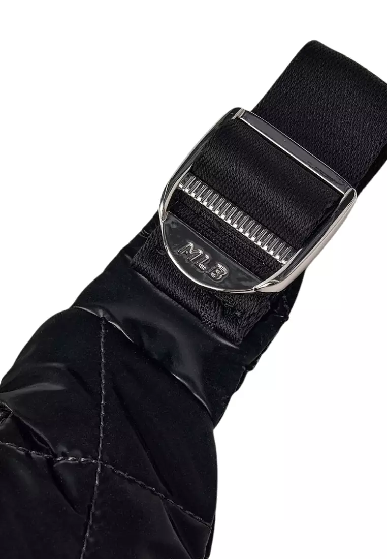 Jual MLB Korea Basic Quilting Lux Hipsack - NY Black