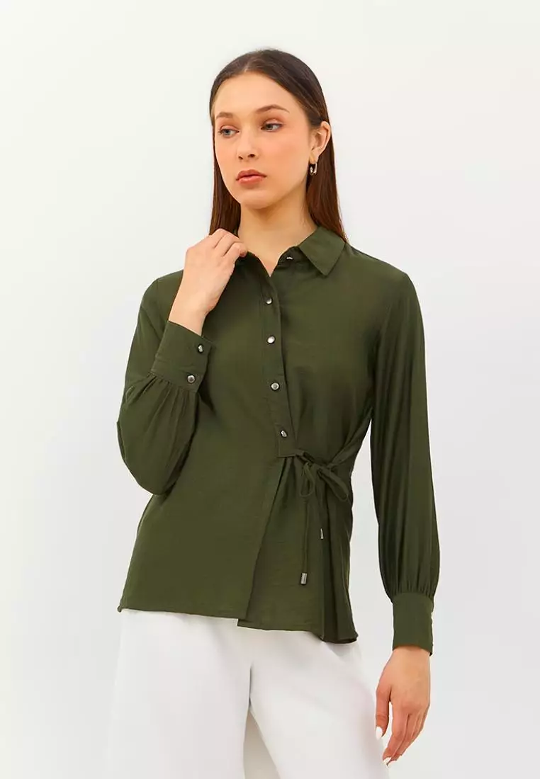 Flowy Button Blouse main image 1