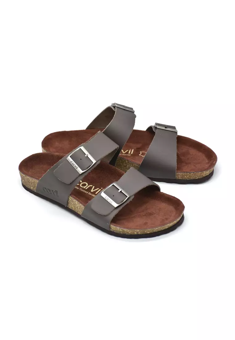 Carvil Sandal Pria Colorado-02 M Dark Brown
