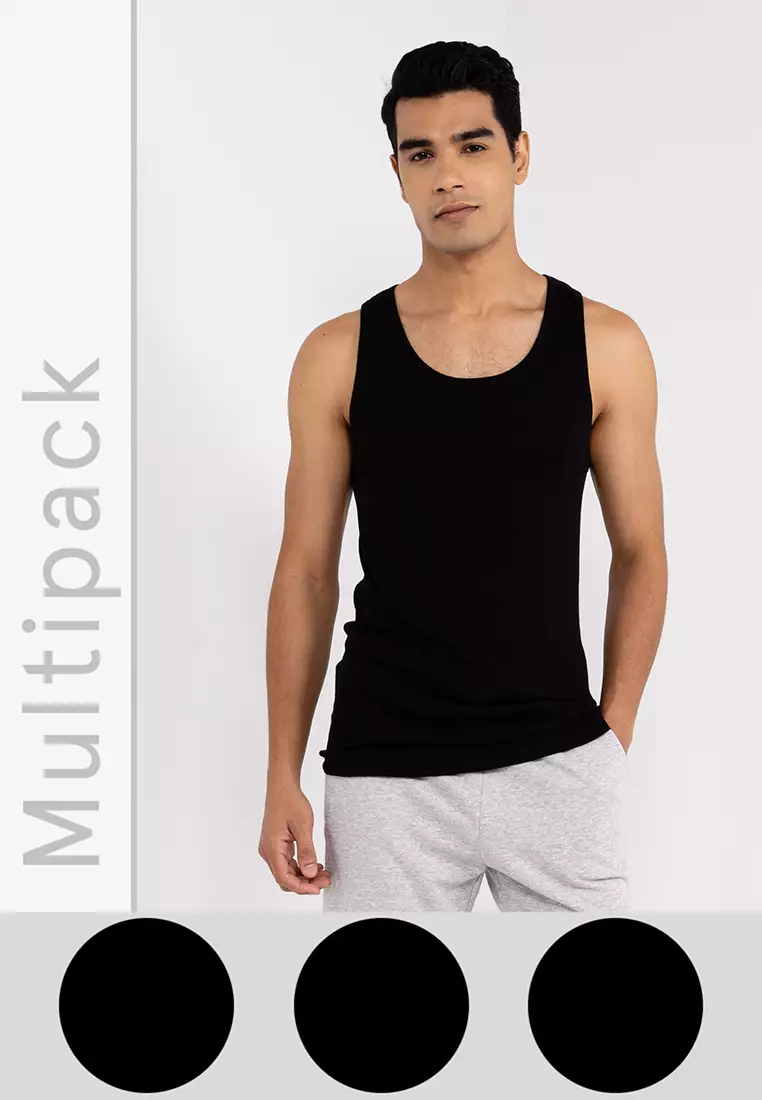 Buy Calvin Klein 3 Pack Tank Top - Calvin Klein Underwear Online