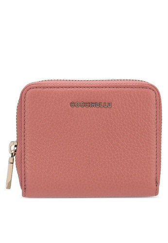 Coccinelle pink Metallic Soft Wallet 1FB6EACD9E17B3GS_1