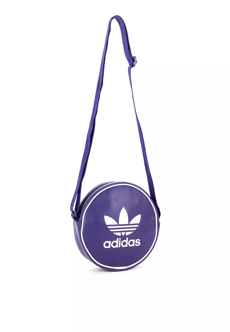 ☆adidas☆ AC Round Bag Purple adidas Adicolor Classic Round Bag - Purple | Free Shipping