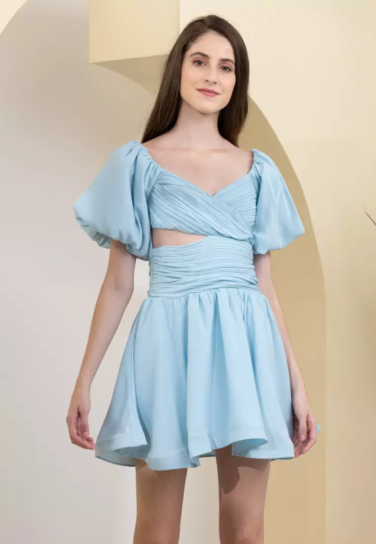 Zalora online blue dress