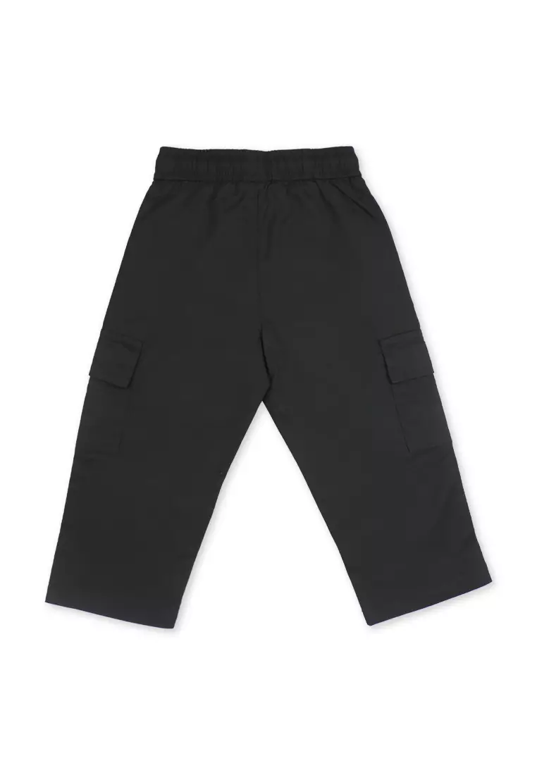 Boys Twill Cargo Jogger Pants 