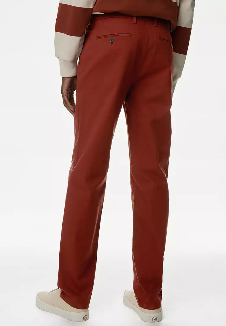 Regular Fit Stretch Chinos