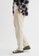 H&M white Cropped Chino Pants 9574DAAE4E39DCGS_3