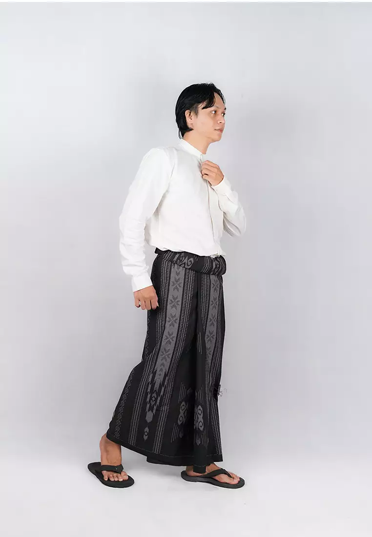 My Aksa Batik Sarung Amir Black