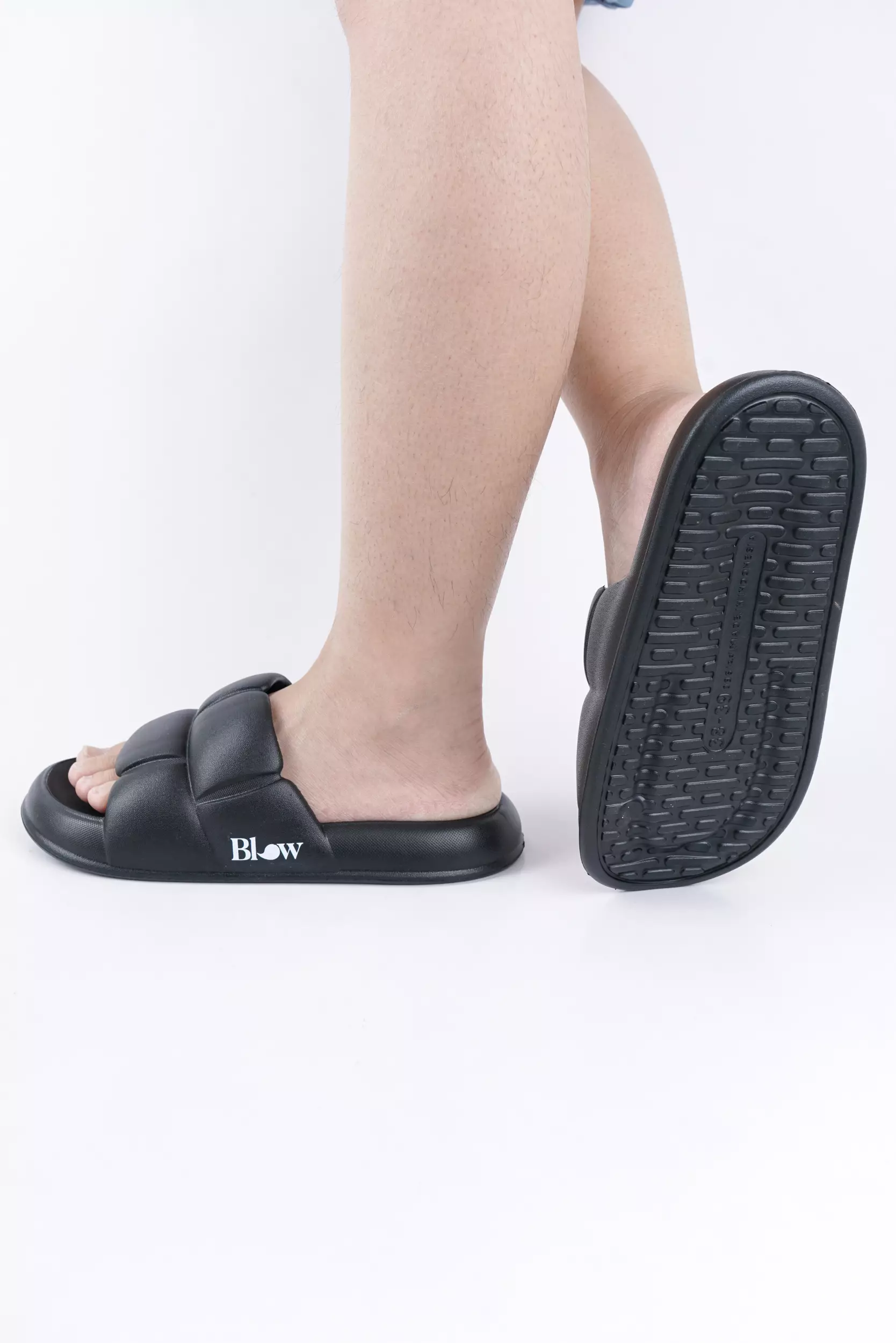 Blow BIRKIN 0005 Sanur Sandal Karet Bantal Wanita Korea Slip On
