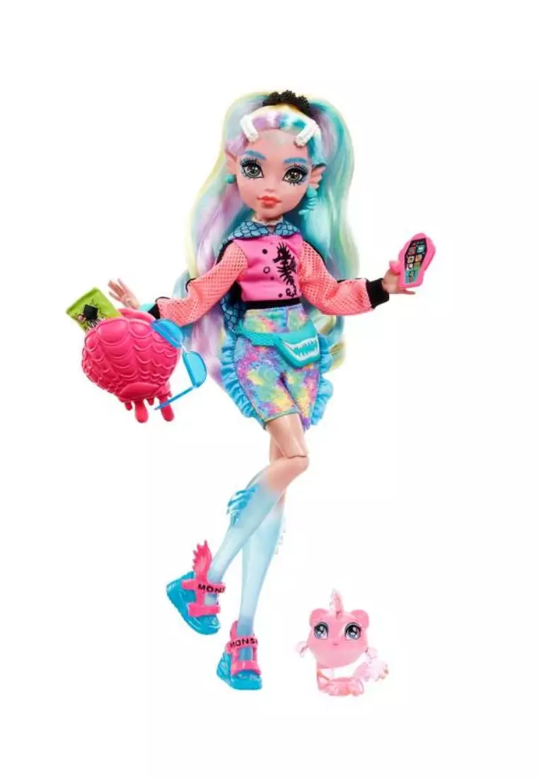 Monster High Lagoona Blue Doll With Pet And Accessories