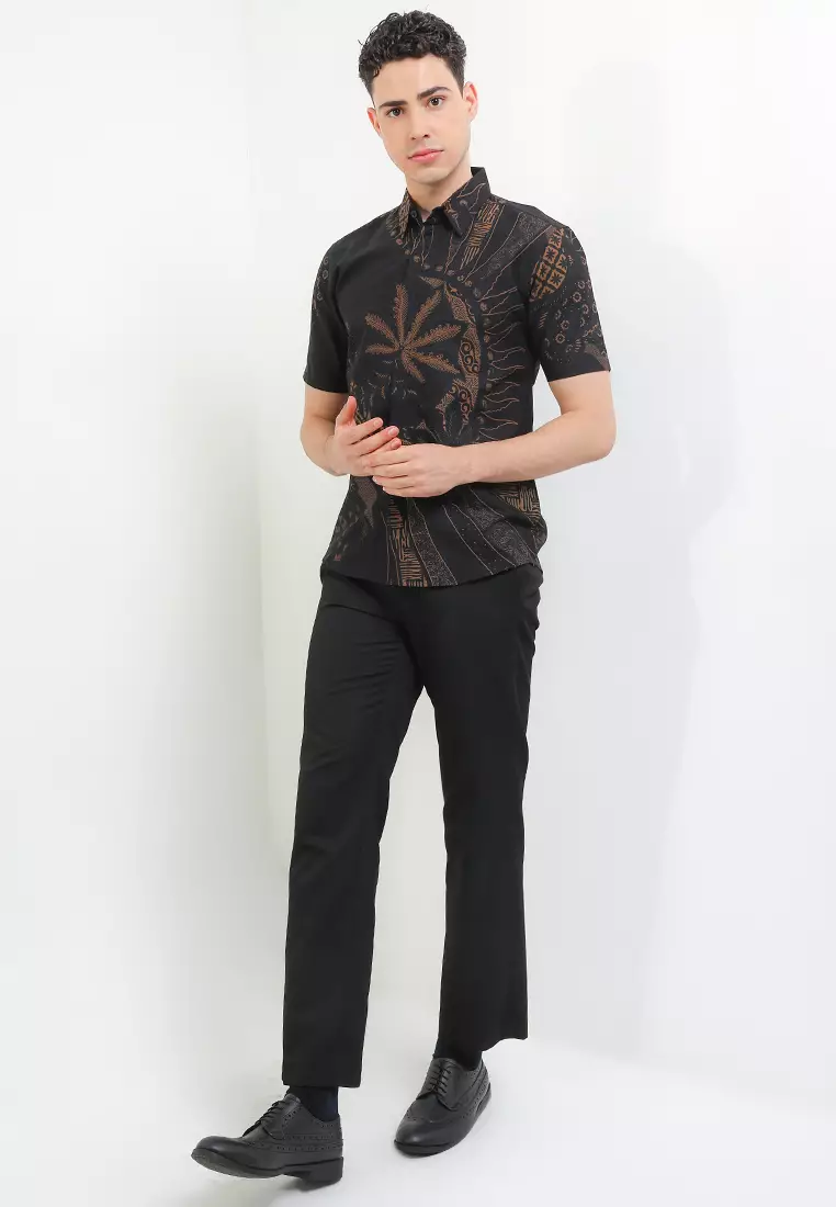 BATIK TALENTA EXCLUSIVE Lengan PENDEK slimfit BNG PRTRI 02