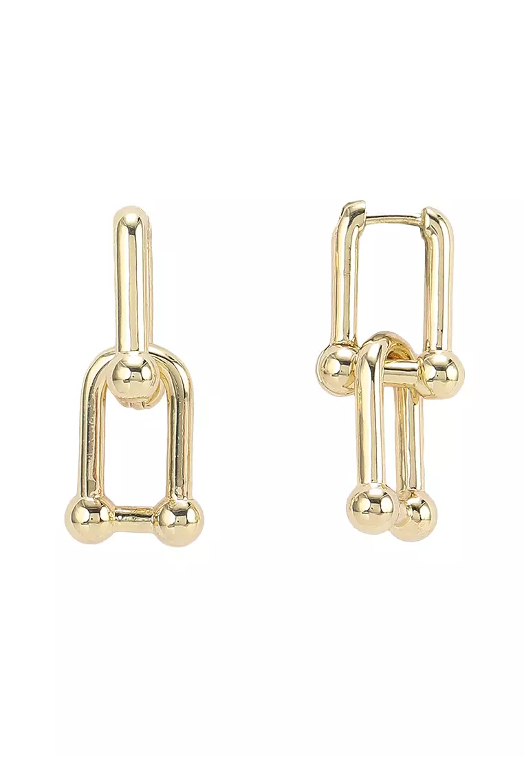 Buy Red's Revenge Barbell Knocker Earrings 2023 Online ZALORA Philippines
