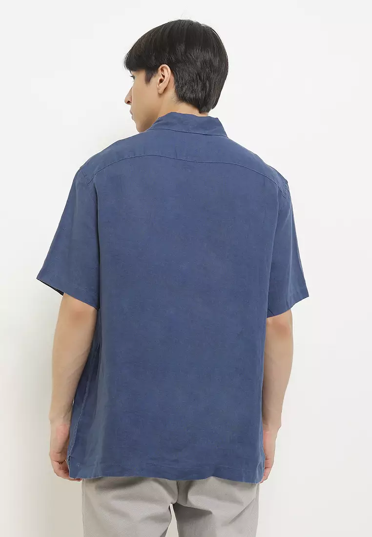 Pure Linen Short Sleeve Shirt