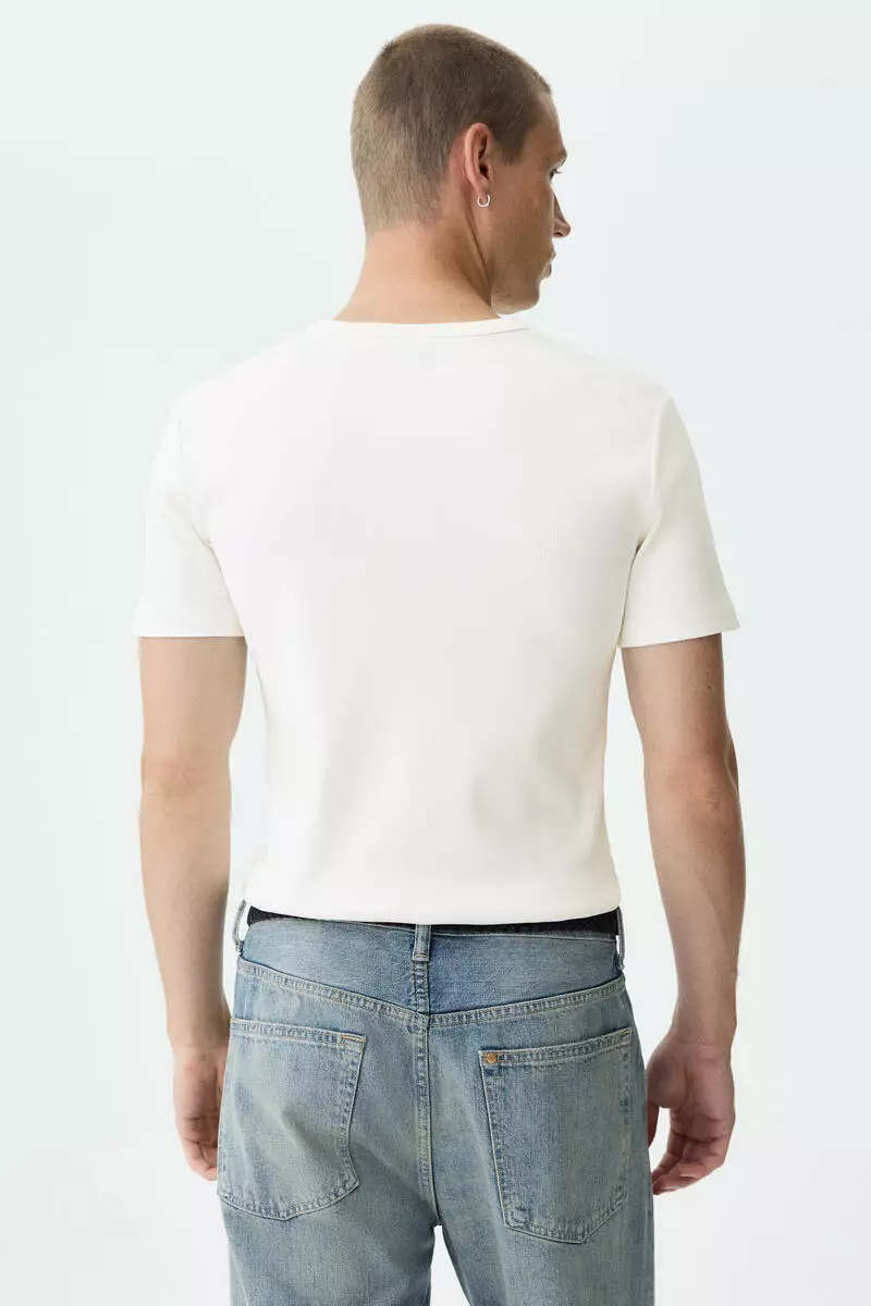 Slim Fit Henley top