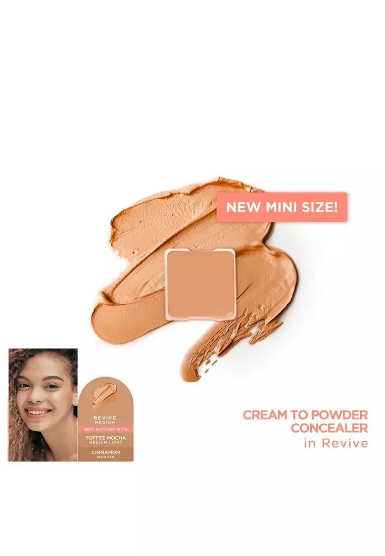 Discount on Ellana Mineral Cosmetics  shoes - SKU: Ellana Cream To Powder Concealer Refill With Spf16 Mineral Skinshield | Revive - Big 10g