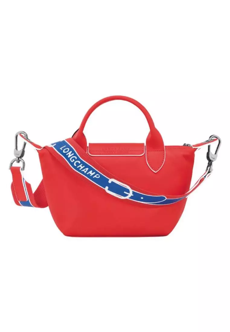 Longchamp Le Pliage Cuir Xtra XS Handbag Red