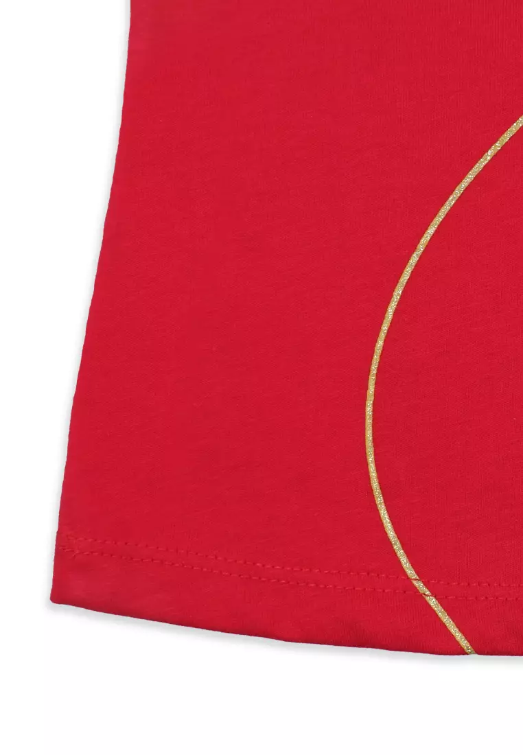 Girls Blouse with Leggings Set