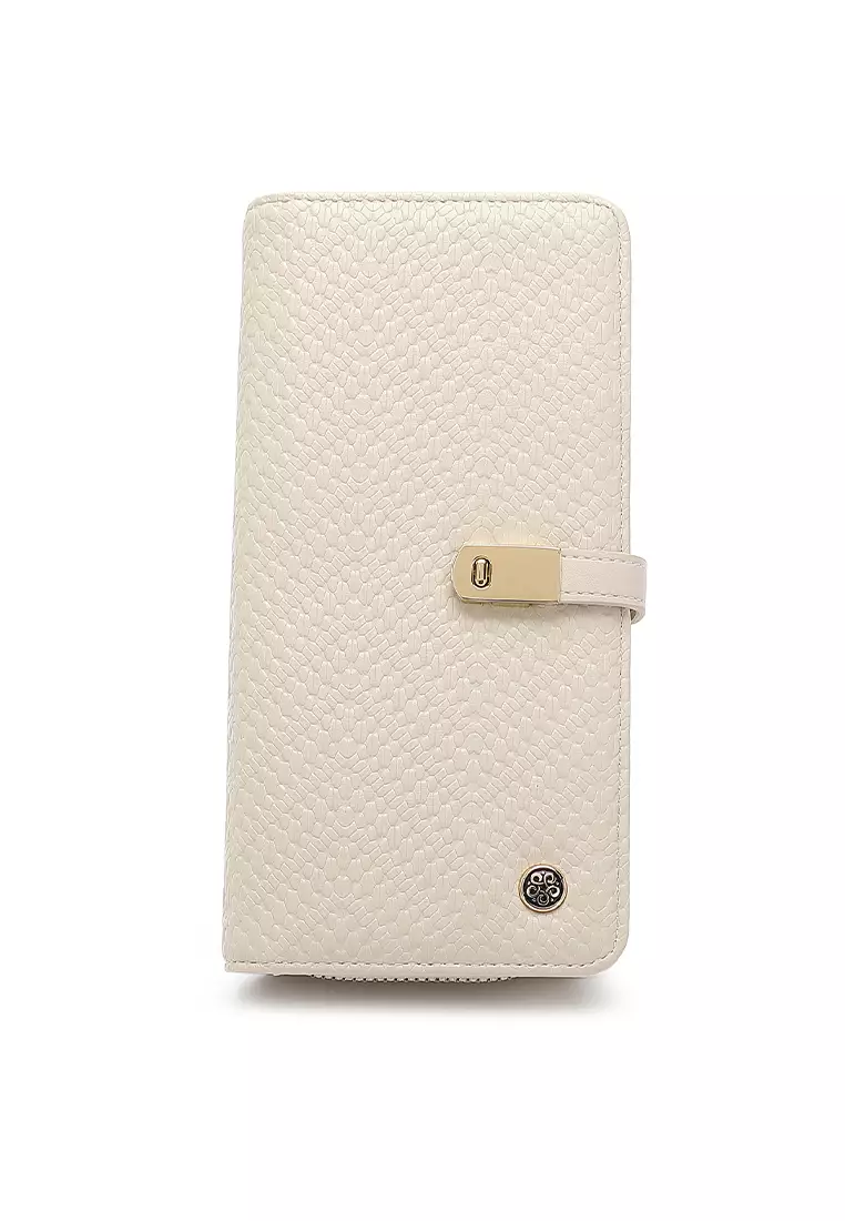 Women's Long Purse / Wallet - Beige