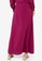 Earth by Zalia Basics purple Maxi Skirt made from TENCEL™ 057DCAA453F1D2GS_1
