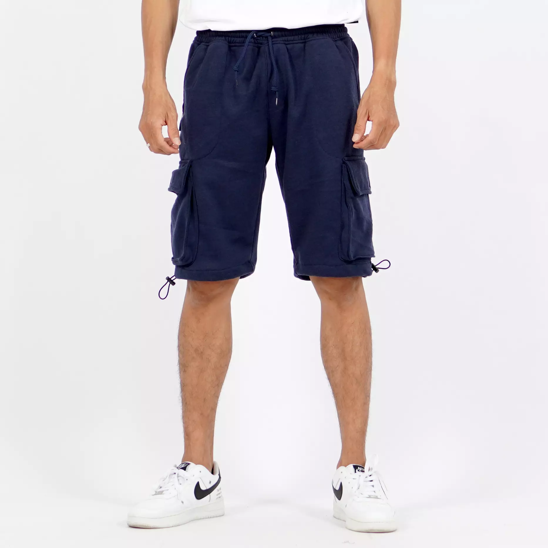JUAN Celana Pendek Cargo Pria Celana Cargo Pendek Pria Short Cargo Pants - NAVY