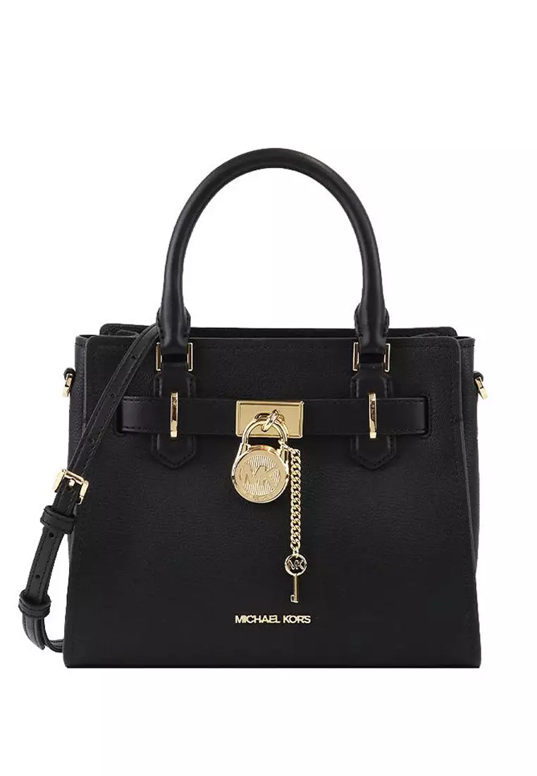 Buy Michael Kors Hamilton Small Satchel Black 2025 Online