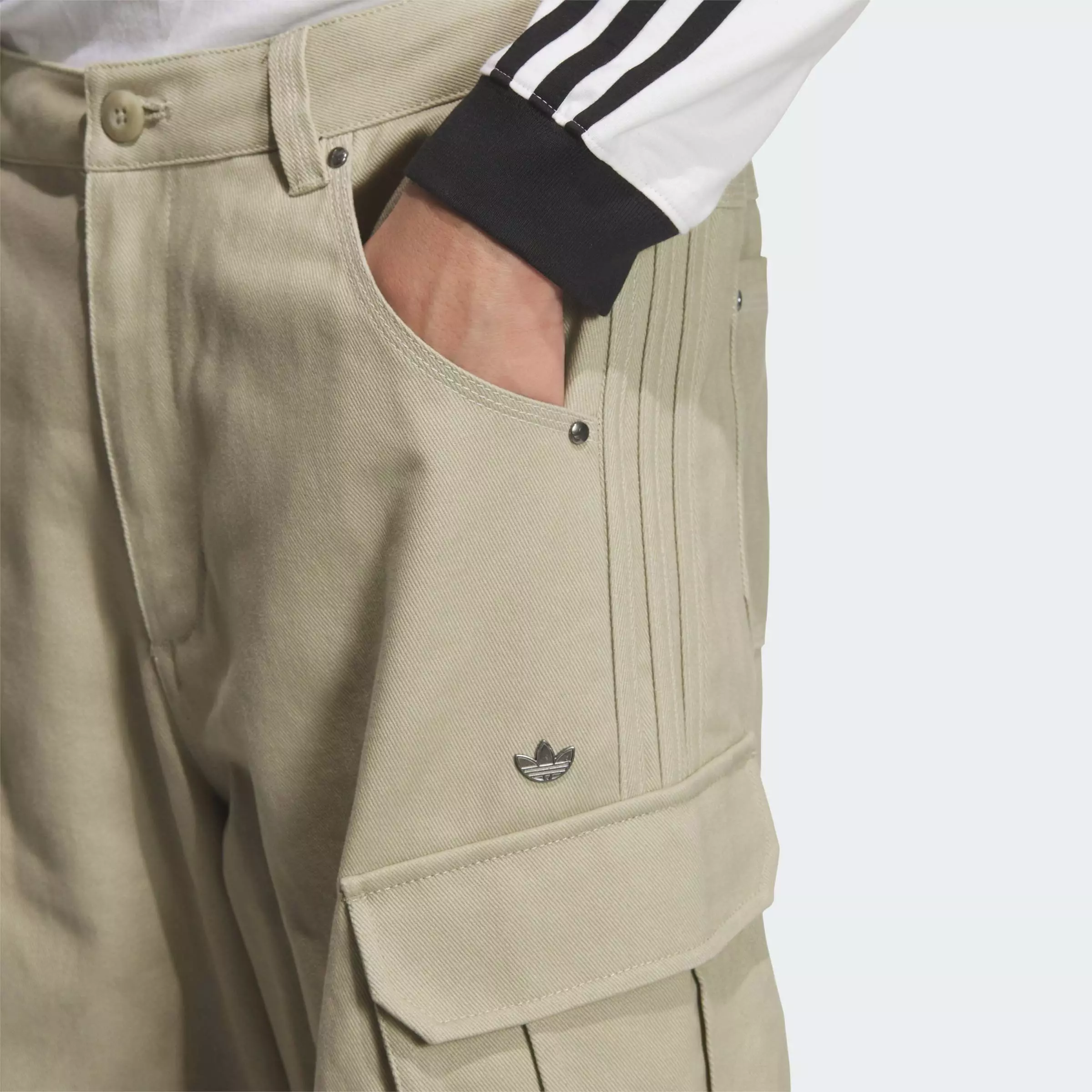 Lifestyle Cargo Pants Men Brown KR5044