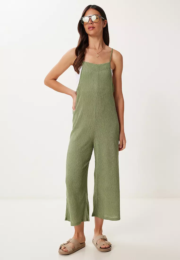 Strappy Crop Jumpsuit