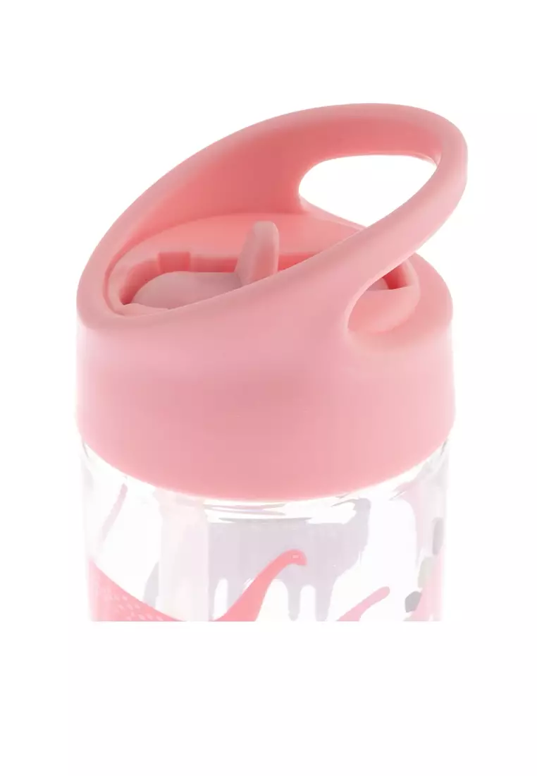 Flip Top Bottle Pink Dino