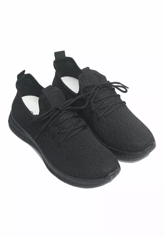 Dr. Kevin Sepatu Olahraga Sport Wanita Sneakers Flyknit Tali 589-040