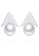 A-Excellence white Premium Elegant White Earring 0F982AC27E0873GS_1