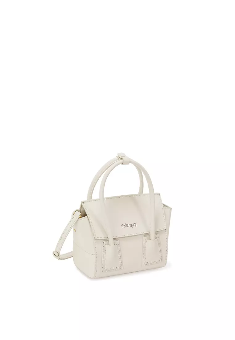 UNNI Mini Top Handle Bag - Beige