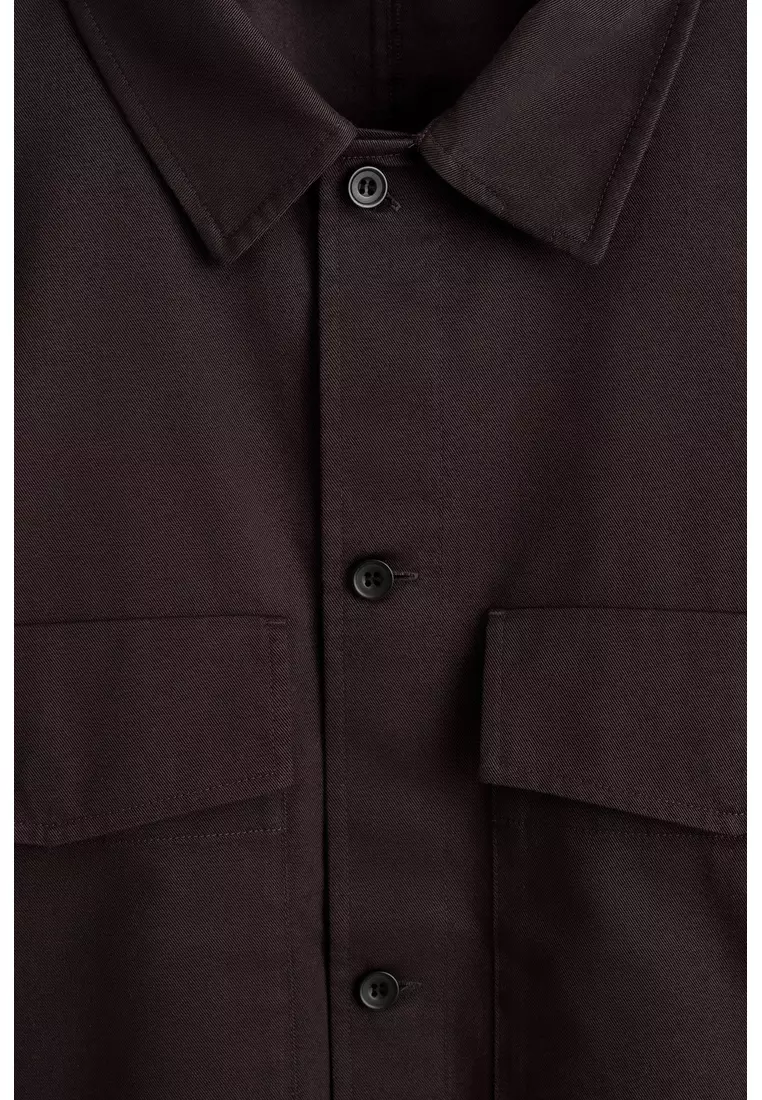 RELAXED COTTON OVERSHIRT