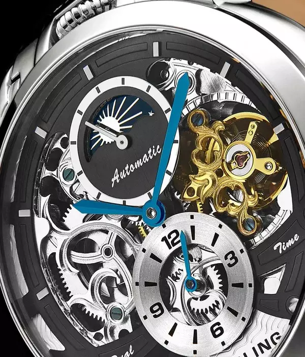 Jam Tangan Pria Automatic Stuhrling Menai 906-02 47mm