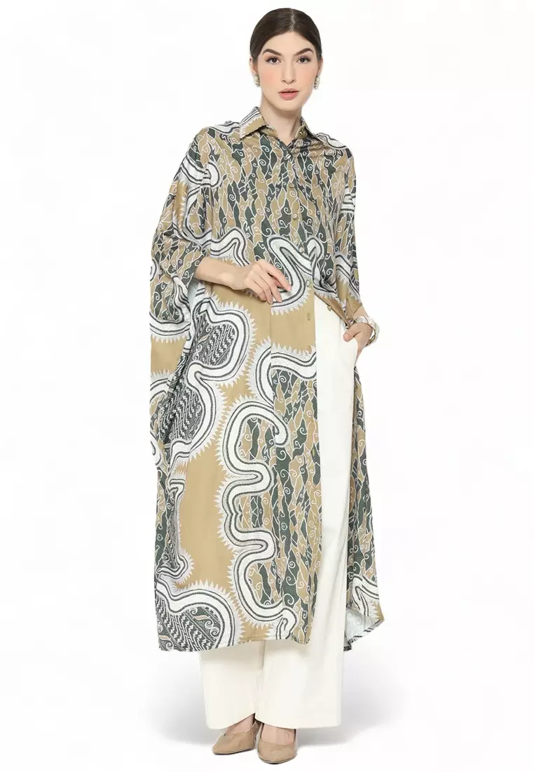 Kanzi Collared Kaftan