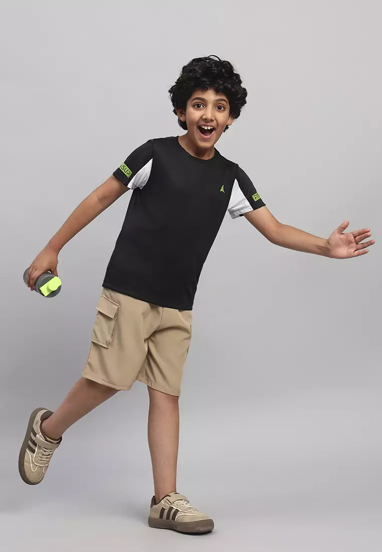 AeroEdge Mesh Sleeve Athletic Running Tshirt