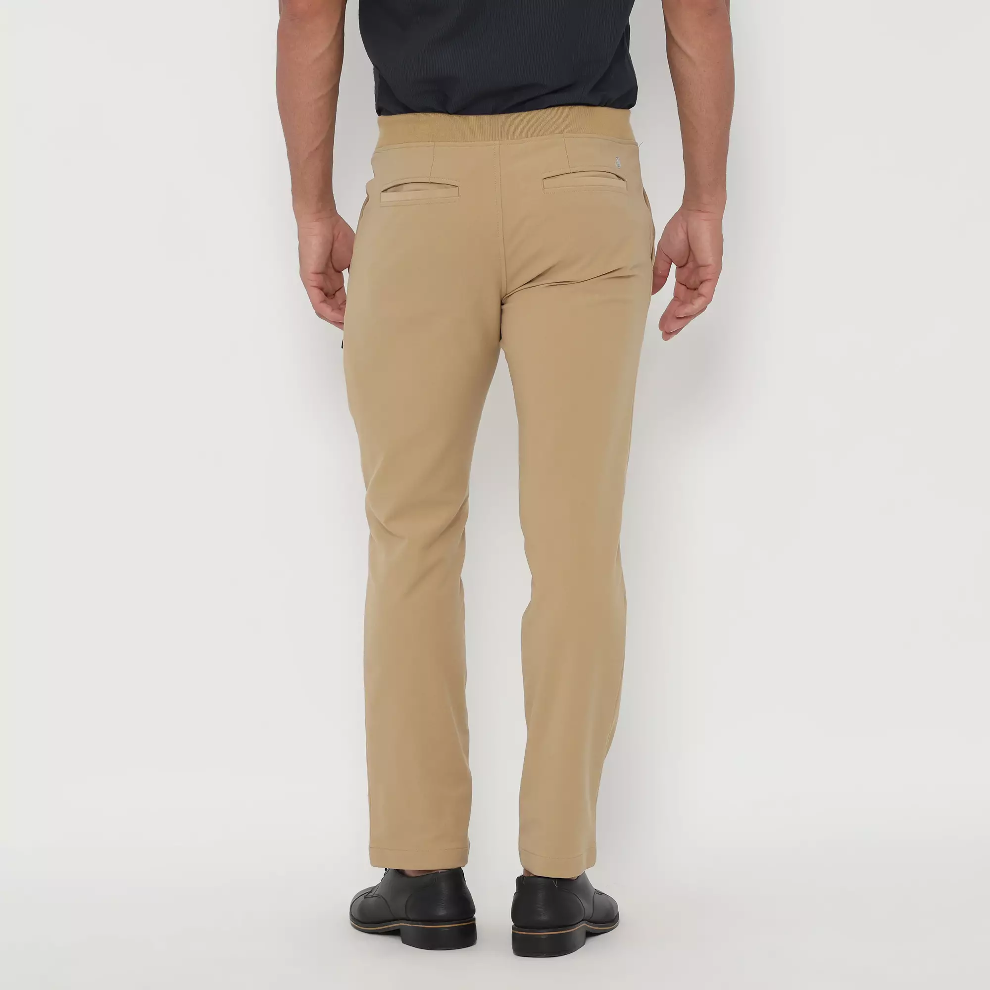 Jobb Venus Celana Panjang Modern Slim Fit Dark Khaki Warna Dark Khaki