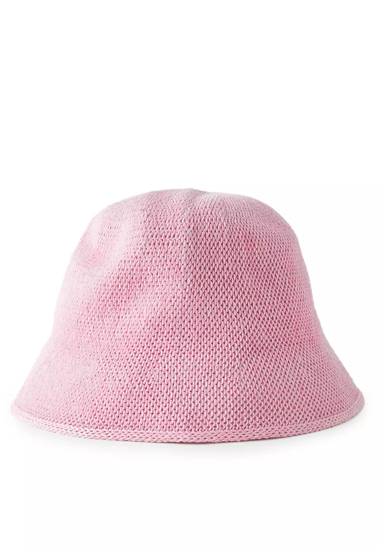 ★2025SS新作★WKNDRS★FLORAL KNIT BUCKET HAT FLORAL KNIT BUCKET HAT | WKNDRS 공식몰